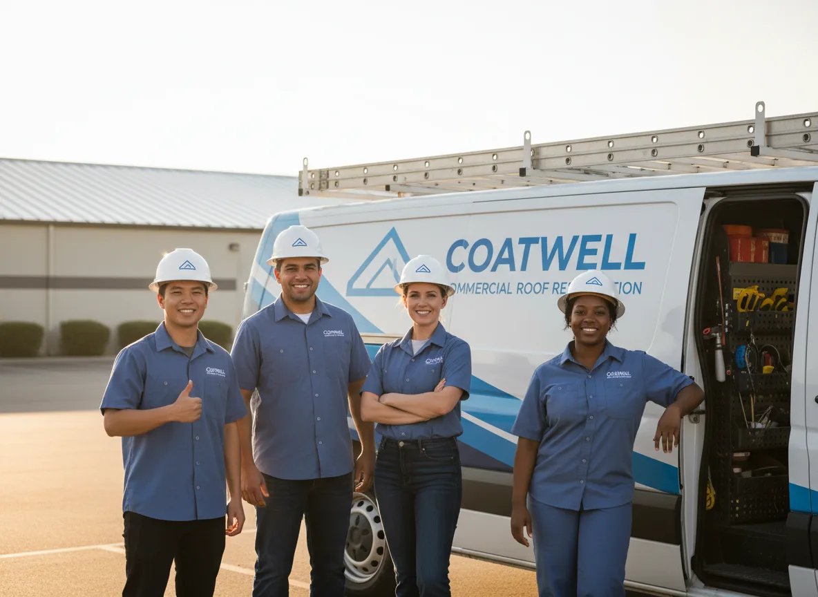 Commercial roof coating company in Montague, NJ